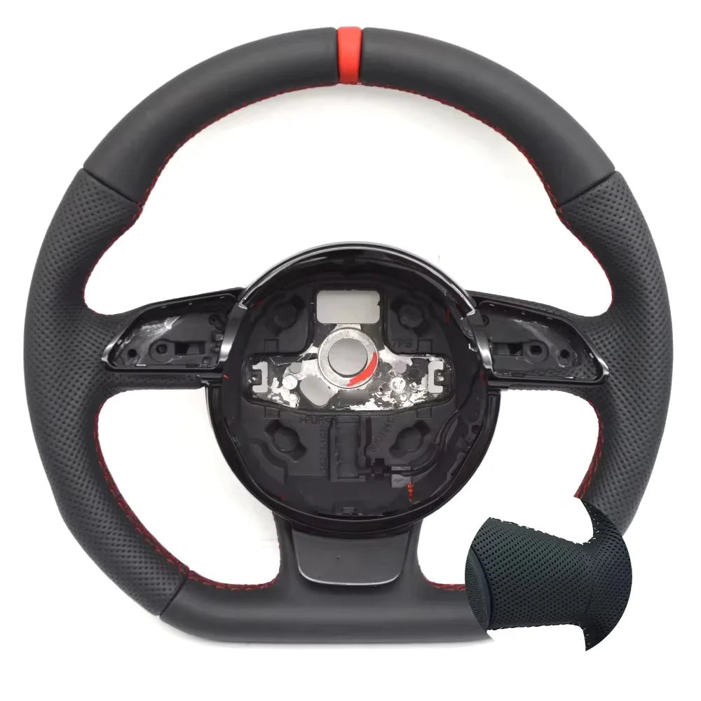 Accessories – Volante deportivo de cuero para Audi