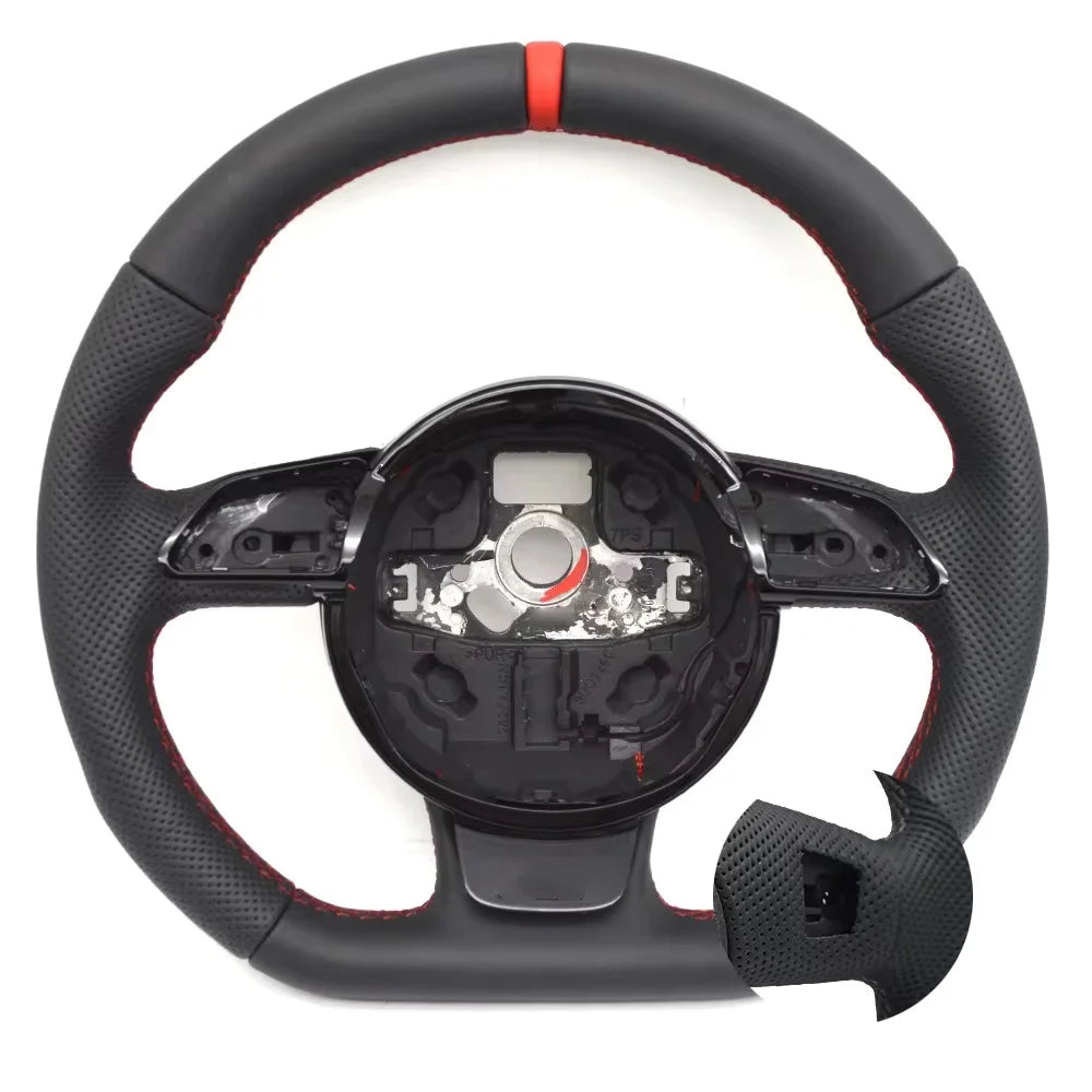 Accessories – Volante deportivo de cuero para Audi