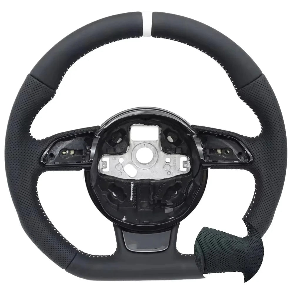 Accessories – Volante deportivo de cuero para Audi