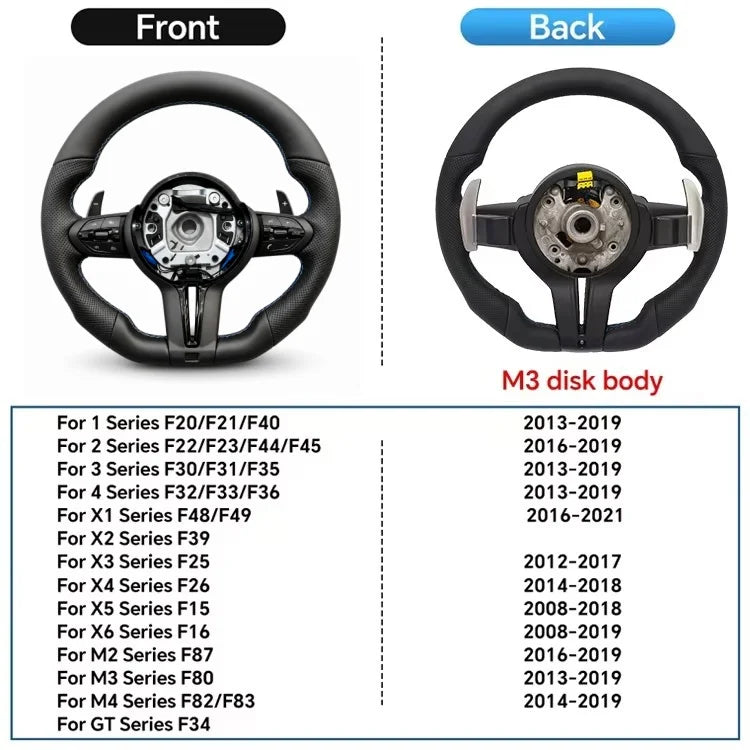 Volante cuero negro M Sport para BMW multi-serie