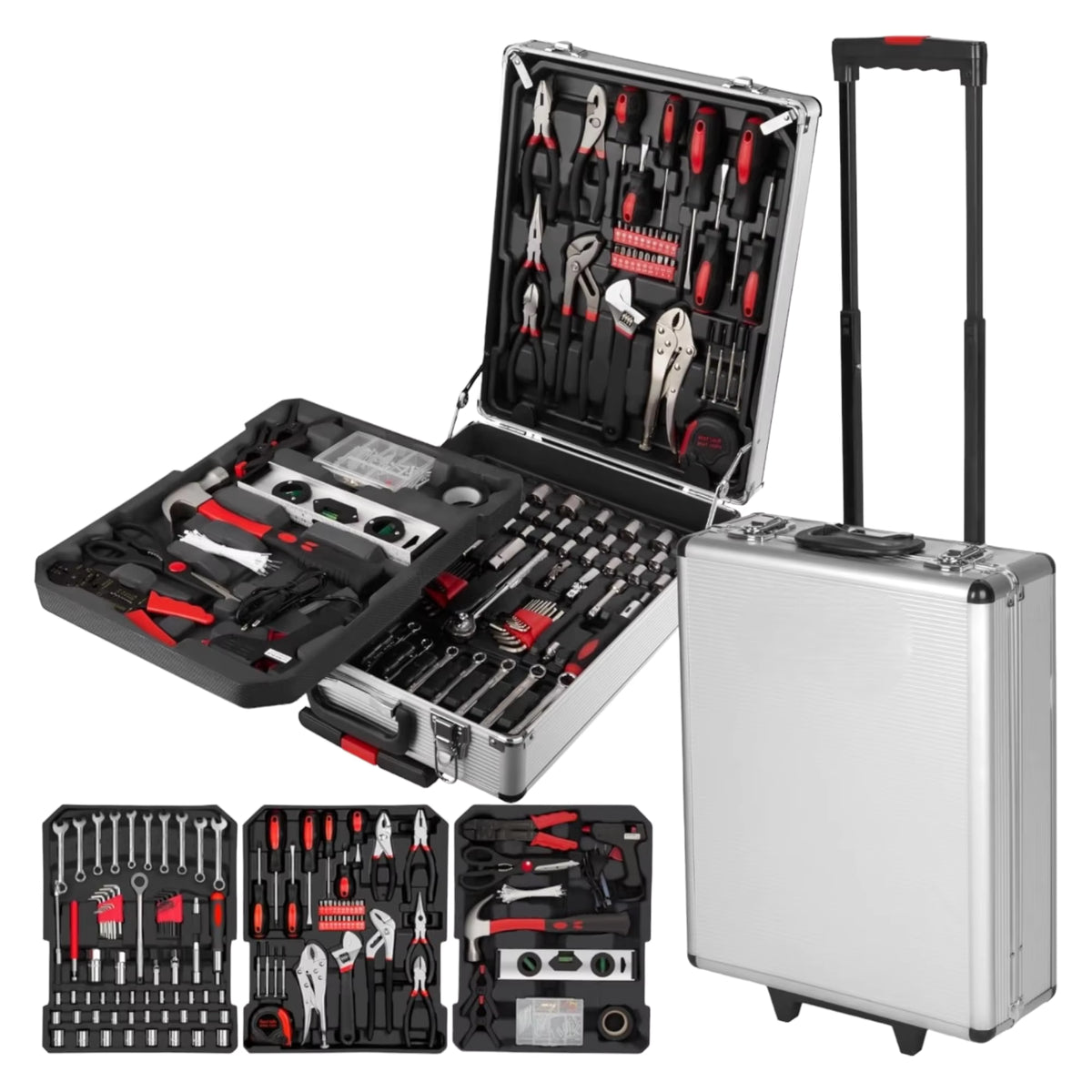 Carro de herramientas profesional – 1299 piezas